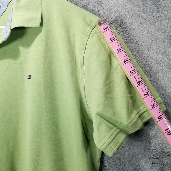 Tommy Hilfiger polo shirt Mens XL Custom Fit Short sleeve Collared - Picture 5 of 9